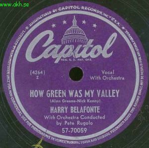 How Green Was My Valley / They Didn’t Believe Me (Single)