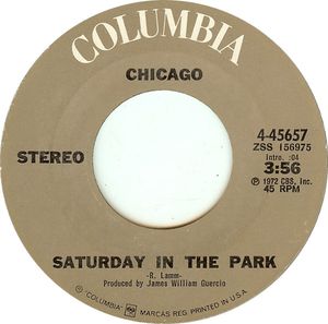 Saturday in the Park (Single)