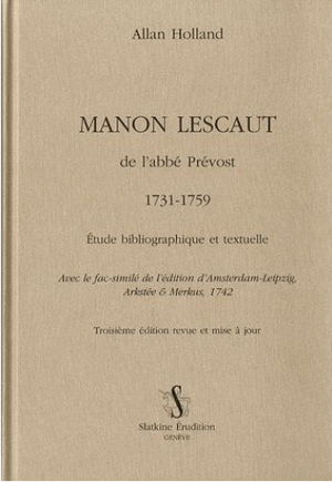 Manon Lescaut de l'abbé Prévost