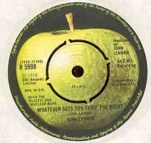 Whatever Gets You Through the Night (Single)