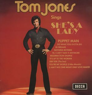 Tom Jones Sings She’s a Lady