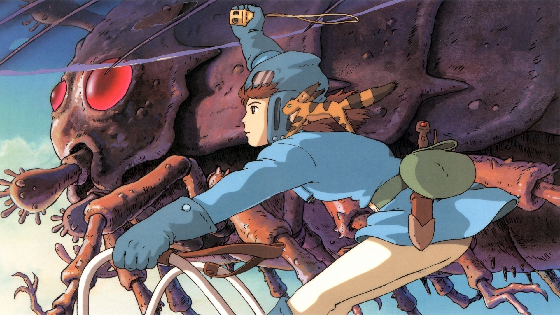 Nausicaä de la vallée du vent 1984, réalisé par Hayao Miyazaki