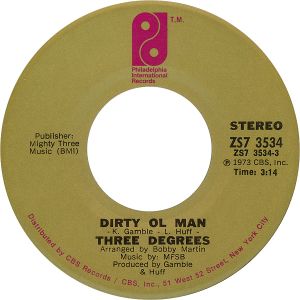 Dirty Ol Man / Can't You See What You're Doing to Me (Single)