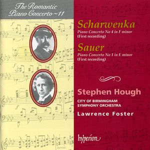 The Romantic Piano Concerto, Volume 11: Scharwenka: Piano Concerto no. 4 in F minor / Sauer: Piano Concerto no. 1 in E minor