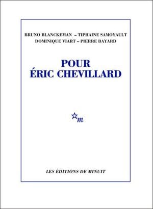 Pour Éric Chevillard