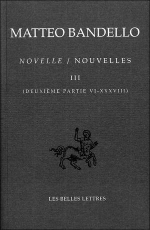 Novelle / Nouvelles - tome III