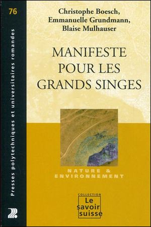 Manifeste pour les grands singes