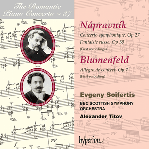 The Romantic Piano Concerto, Volume 37: Nápravník: Concerto symphonique, op. 27 / Fantaisie russe, op. 39 / Blumenfeld: Allegro 