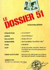 Affiche Le Dossier 51
