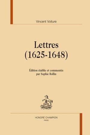 Lettres, 1625-1648