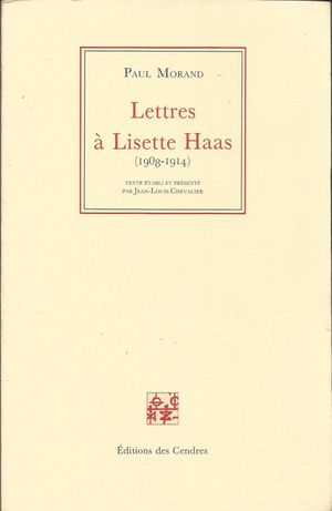 Lettres à Lisette Haas