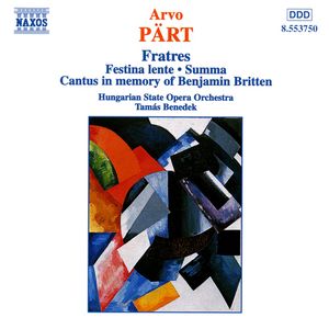 Fratres for Strings & Percussion