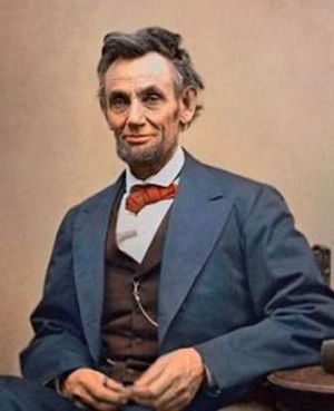Abraham Lincoln "il appartient à l'éternité"