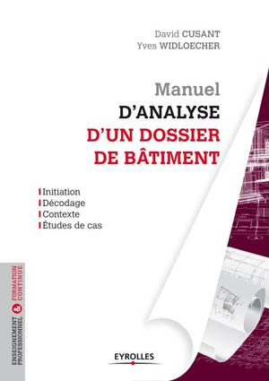 Manuel d'analyse d'un dossier de bâtiment