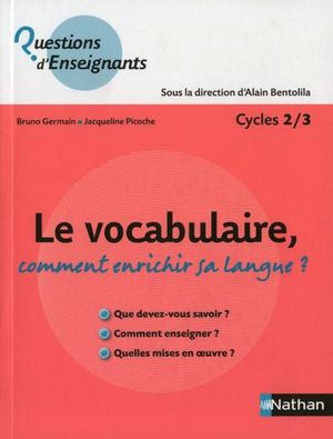 Le vocabulaire