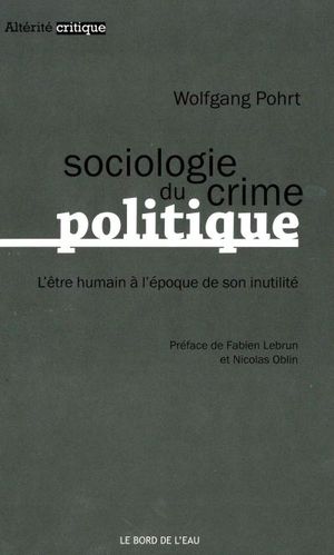 Sociologie du crime politique