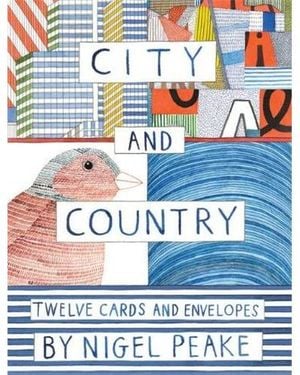 Nigel Peake, city and country notecards