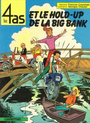 Les 4 As et le Hold-up de la Big Bank - Les 4 As, tome 22
