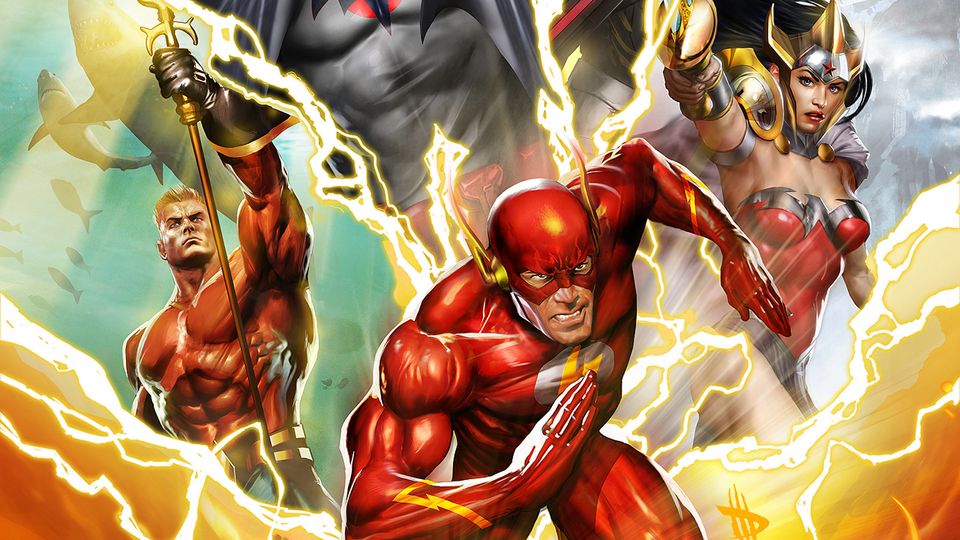 La Ligue Des Justiciers : Le Paradoxe Flashpoint Affiches, posters et images de La Ligue des Justiciers :... (2013)