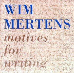 Motives for Writing