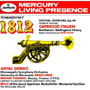 1812 Festival Overture, op. 49 / Capriccio Italien