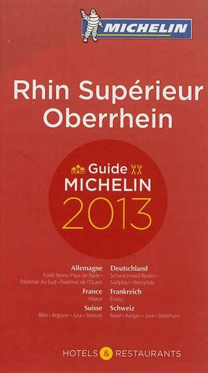 Guide Michelin Rhin supérieur Oberrhein