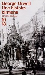 Couverture Une histoire birmane