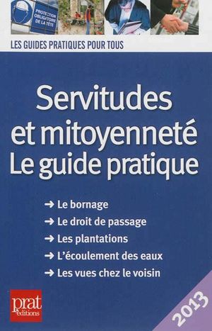 Servitudes et mitoyenneté