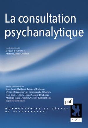 La consultation psychanalytique