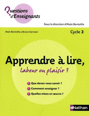 Apprendre à lire : labeur ou plaisir ?