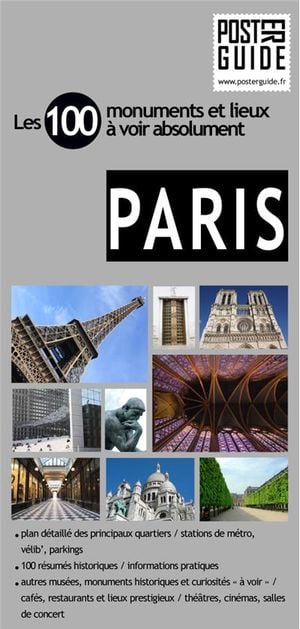 Poster Guide Paris