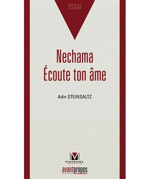 Nechama : écoute ton âme