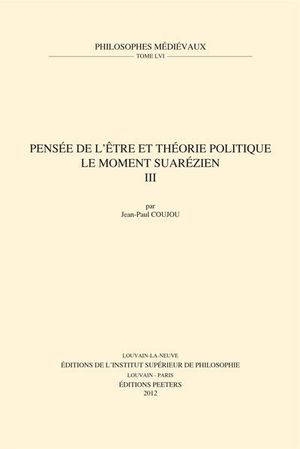 Pensée de l'être et théorie politique