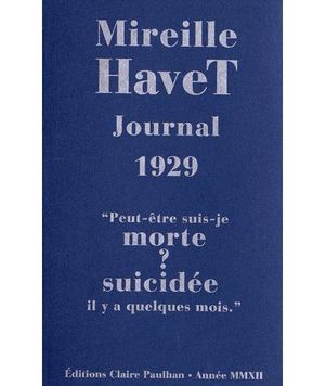 Journal 1929