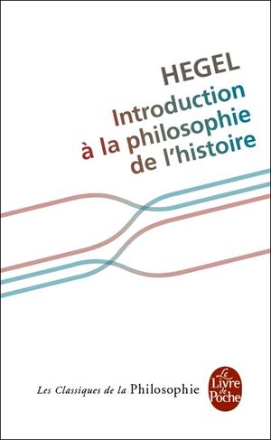 Introduction à la philosophie de l'histoire