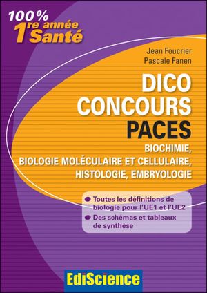 Mémo concours santé biologie 1ère année