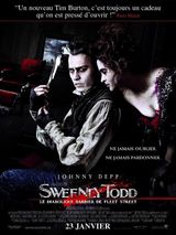 Affiche Sweeney Todd - Le Diabolique Barbier de Fleet Street