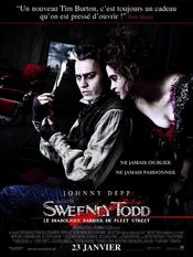 Affiche Sweeney Todd : Le Diabolique Barbier de Fleet Street Affiche Sweeney Todd : Le Diabolique Barbier de Fleet Street