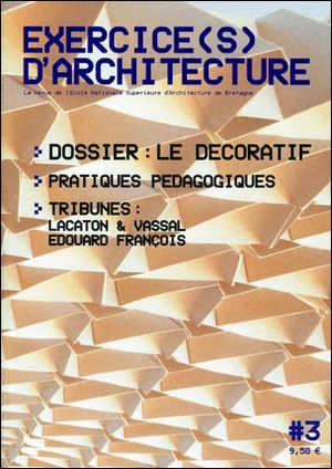 Exercices d'architecture