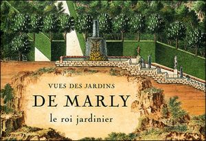 Vues des jardins de Marly