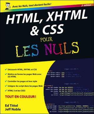 HTMLl, XHTML et CSS pour les nuls