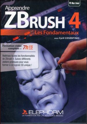 Apprendre Zbrush 4, la sculpture 3D par pixologie