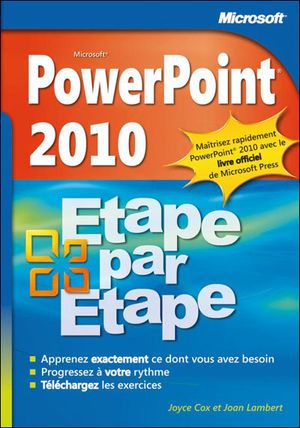 PowerPoint 2010 étape par étape