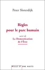 Couverture Règles pour le parc humain Couverture Règles pour le parc humain