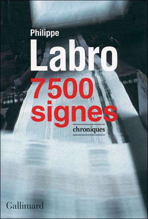 7500 signes : chroniques