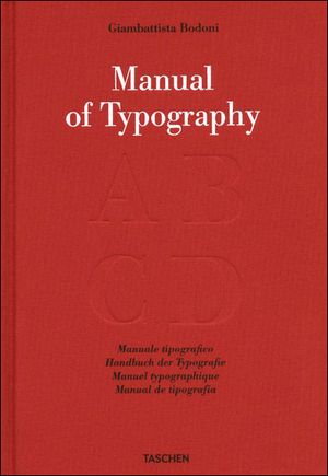 Bodoni, manuel typographique