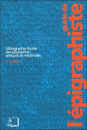 Guide de l'épigraphiste