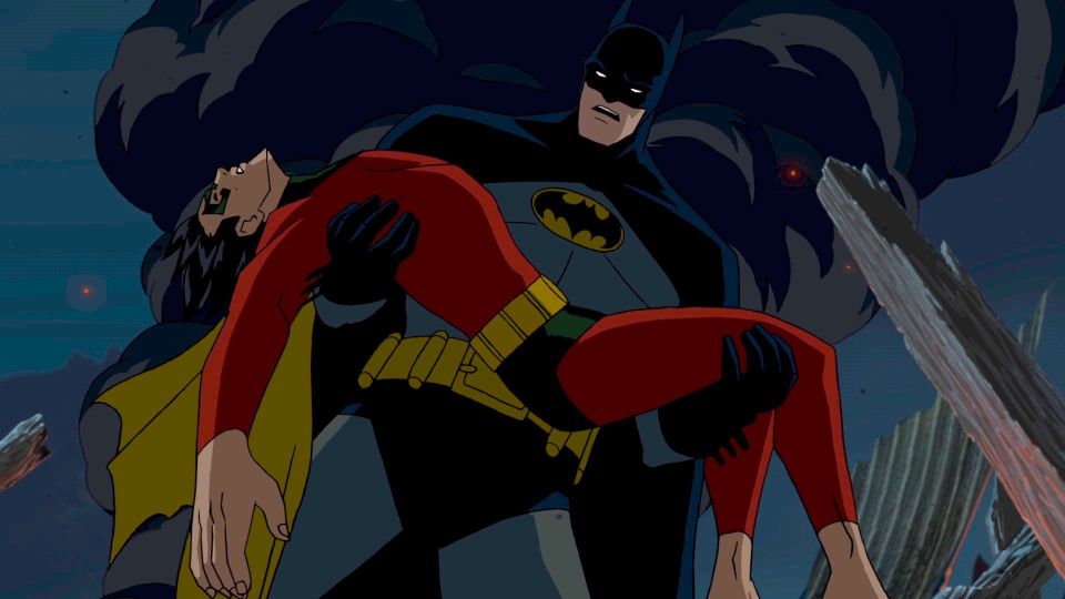 Batman Et Red Hood Sous Le Masque Rouge Affiches, posters et images de Batman et Red Hood : Sous... (2010)