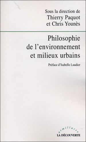 Philosophie de l'environnement et milieux urbains