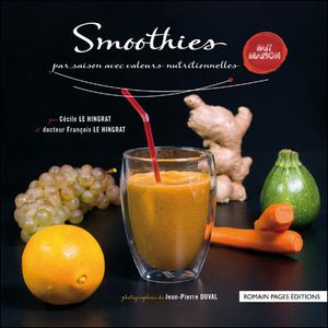 Smoothies par saison avec valeurs nutritionnelles